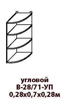 Кухонная система «К-1» В-28/71-УП от магазина СКАЙ